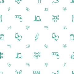 power icons pattern seamless white background