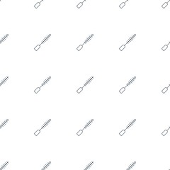 mascara icon pattern seamless white background