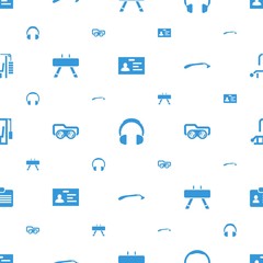 personal icons pattern seamless white background