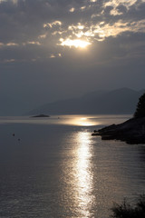 Early morning on Adriatic Sea