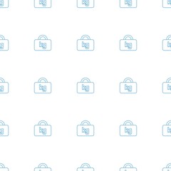 weight icon pattern seamless white background