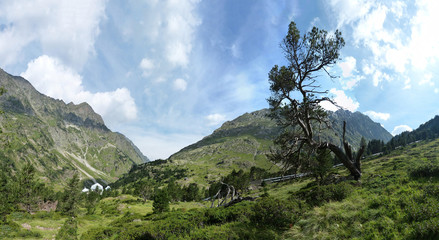 Obraz premium Refuge de la Soula