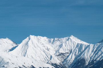Naklejka premium Krasnaya Polyana Mountains