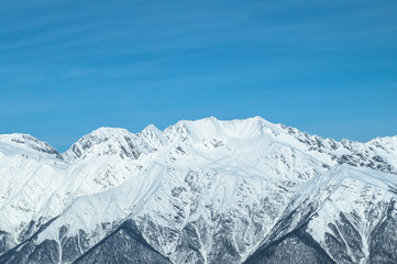 Obraz premium Krasnaya Polyana Mountains