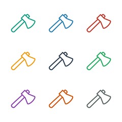 axe icon white background