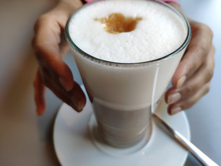 coffe and hands