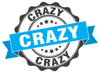 Obraz premium crazy stamp. sign. seal