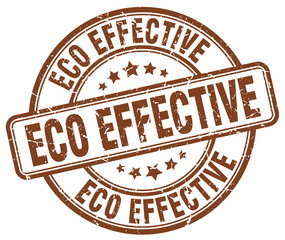 eco effective brown grunge round vintage rubber stamp