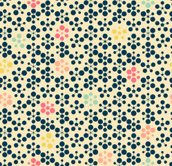 seamless pattern, geometric, circle