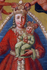 Blessed Virgin Mary with baby Jesus