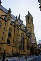 Fototapeta premium the ancient beauty of the city of Rothenburg ob der Tauber is fascinating
