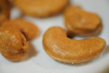 Roasted cashew nuts