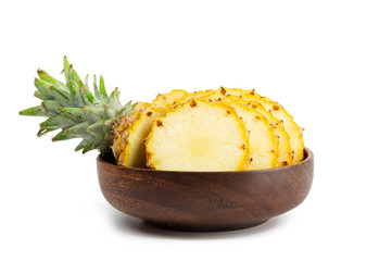 pineapple isolated on white background