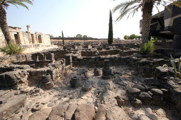 Capernaum, Ruins of the old Roman town