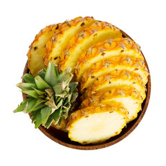 pineapple isolated on white background