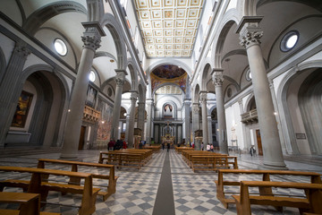 Fototapeta premium Firenze, basilica di San Lorenzo.