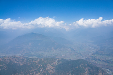 Sarankot Pokhara  Nepal paragliding