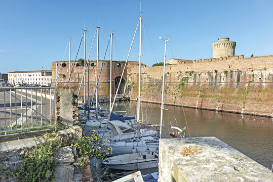 Europa Italia Toscana Livorno Fortezza Vecchia