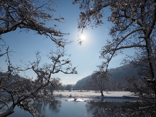 Winter scenery, winter, nature