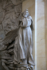 Obraz premium Statue of Saint in the church of Saint Vitale. Parma. Emilia-Romagna. Italy