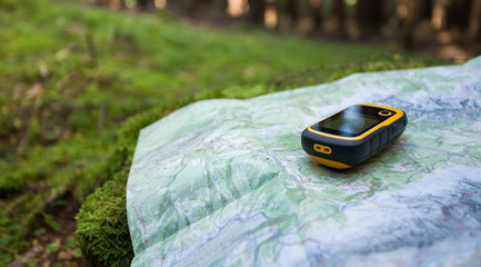 finding the right position in the forest with a gps