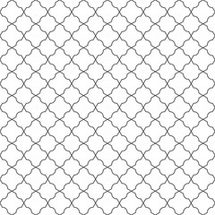 Fototapeta premium Abstract seamless geometric line pattern background.