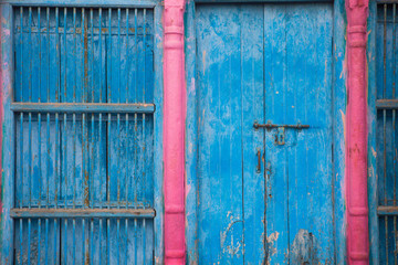 Indian colorful facade