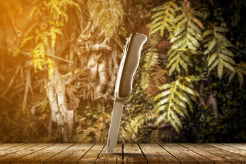 Folding swiss army multitool knife