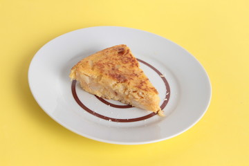 delicious potato omelet skewer