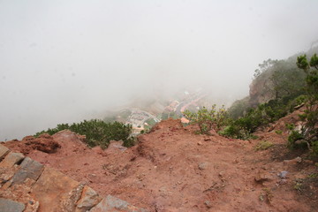 panoramic view of the coast