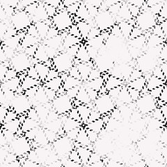 Abstract pattern. Seamless black and white texture.