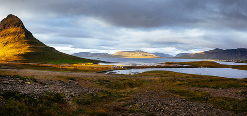 Kirkjufell in northern Iceland.