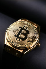 Bitcoin time concept