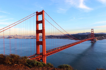Fototapeta na wymiar Golden Gate Bridge - San Francisco - America