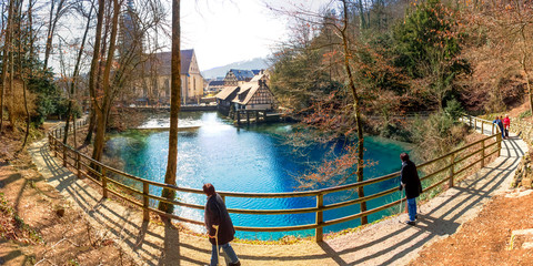 Blautopf, Blaubeuren, Deutschland 