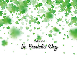 St. Patricks Day holiday background.