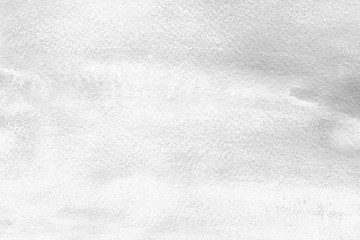 Silver watercolor and ink paper textures on white background. Chaotic stylish abstract organic design.