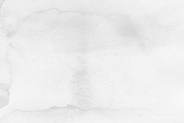 Fototapeta premium Silver watercolor and ink paper textures on white background. Chaotic stylish abstract organic design.