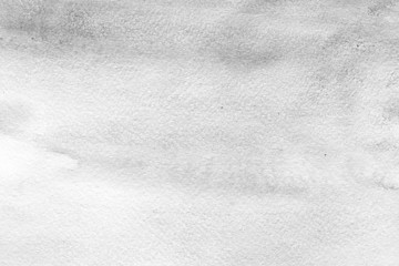 Silver watercolor and ink paper textures on white background. Chaotic stylish abstract organic design.