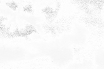 Silver watercolor and ink paper textures on white background. Chaotic stylish abstract organic design.