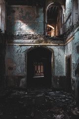 Fototapeta na wymiar Abandoned Hallway