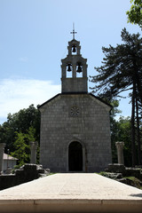Orthodox court church built 1450 in Cetinje, the old capital of Montenegro