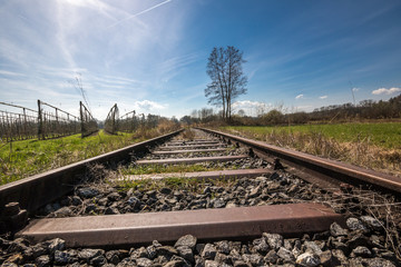 Bahngleis ins Nirgendwo