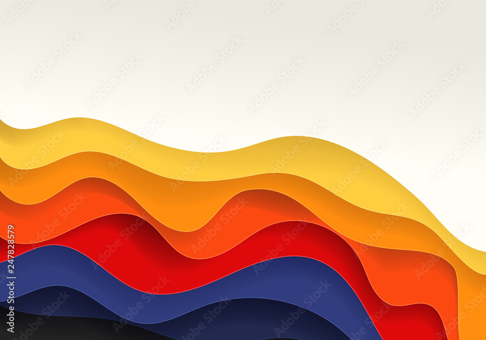 Poster abstract vector background