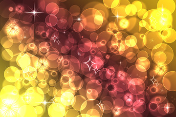 Abstract defocused bokeh pattern wallpaper.