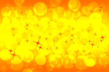 Orange Abstract Blurred pattern wallpaper.