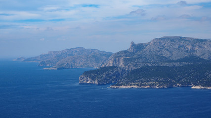 Naklejka premium Cassis - La Ciotat - Bord de mer