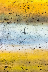 Bright colorful background. Painted concrete in different pastel colors. Bright and fresh palette of halftones.