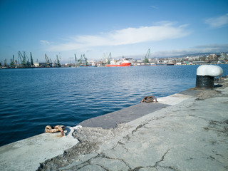 view of varna port