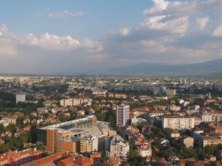 Fototapeta na wymiar Plovdiv city view, Bulgaria
